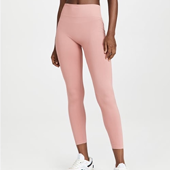 Reebok x Victoria Beckham Pants - Reebok x Victoria Beckham Seamless Leggings Sandy Rose Size Large NWT